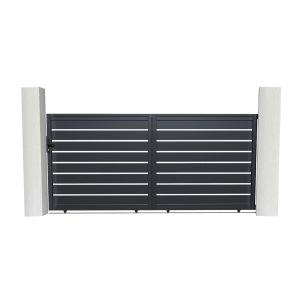 Puerta corredera de aluminio 3,5m vogel h.160cm
