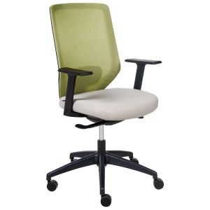 Silla de oficina virtuoso verde claro