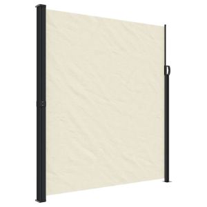 vidaXL toldo lateral retráctil crema 220x600 cm