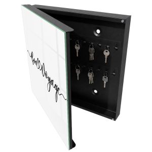 Caja para llaves 30x30x5 viaje del corazón, apertura izquierda tulup