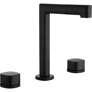 Imex - grifo lavabo negro serie toscana