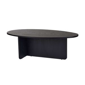 Mesa de centro de madera <<orba>> - 120 x 65 x 40 cm - madera negra
