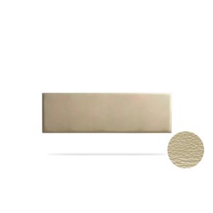 Cabecero tapizado nova polipiel 115x50x5 cm - dorado - moonia