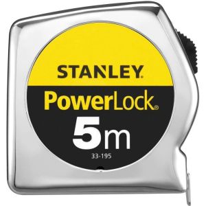 Cinta métrica - stanley - 1-33-195 - 5 m x 25 mm - powerlock classic abs