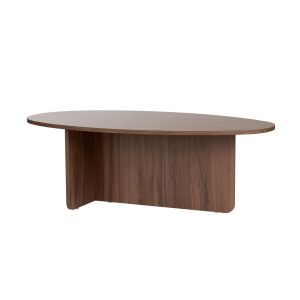 Mesa de centro de madera <<orba>> - 120 x 65 x 40 cm - nogal