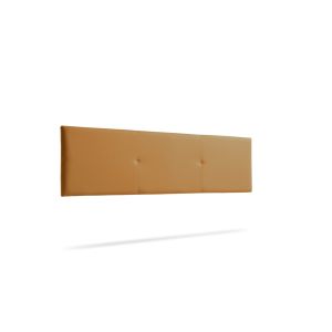 Cabecero tapizado alma polipiel 220x50x5 cm - moonia