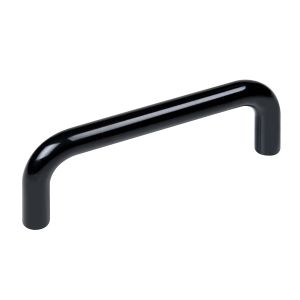 Tirador abs 96mm negro brillo, lote de 50