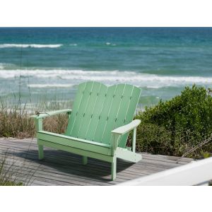 Banco de jardín adirondack 125 cm verde claro