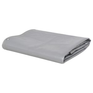 Lona de 650 g/m² 4x4 m para camping protección