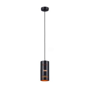 Lámpara coLGante coffee 3 - bombilla 1 x E27 - long. Max 162cm - azabak