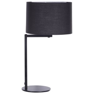 Lámpara de mesa baldwin metal negro