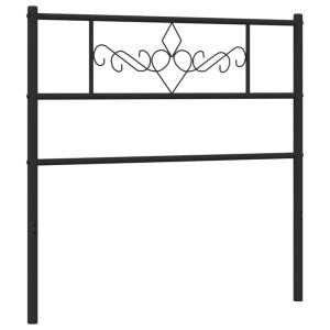 vidaXL cabecero de metal negro 100 cm