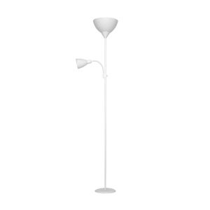Lámpara de pie milo 2 luces, diseño moderno y elegante