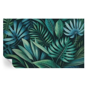 Papel pintado autoadhesivo hojas tropicales 416x254 tulup