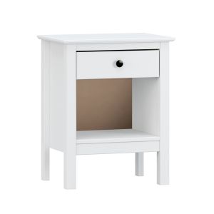Mesita 1 cajon magda blanco 60x48x35 cm