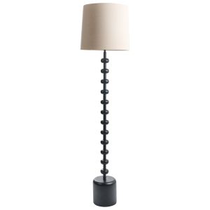 Lámpara de pie krios metal negro