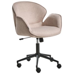 Silla de escritorio belmar tela gris pardo