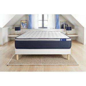 Pack colchón actilatex max 120x195cm + somier multiláminas, látex y espuma
