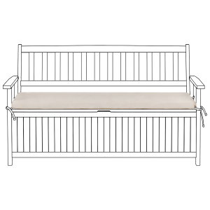 Cojín para banco sovana 148 x 45 cm beige