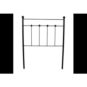 Cabecero forja ducal para cama de 150 negro 158x125x4. Matris