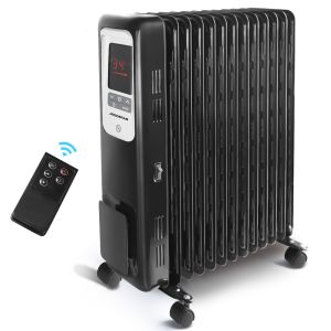 Radiador de aceite, 2500 w, 13 elementos，pantalla de control LED, Aigostar