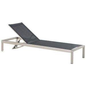 Tumbona fossato metal negro