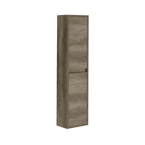 Columna suspendida para baño con dos puertas funcional