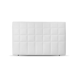 Cabecero de cama polipiel alto: 92 cm (para 135 o 150) blanco 150x92 cm