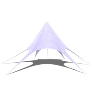 vidaXL cenador hexagonal star garden pavilion 10 m