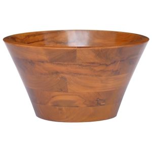 Lavabo de madera maciza de teca φ40x20 cm es5690