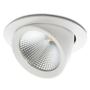 Foco downlight LED 30w 3000lm 4200ºk ajustável ugr17 50.000h [jw-30w-gw]