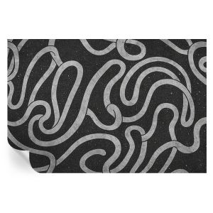 Papel pintado autoadhesivo formas retorcidas 104x152 tulup