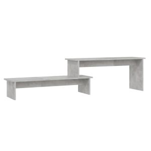 Mueble de tv industrial práctico con estantes ajustables 180
