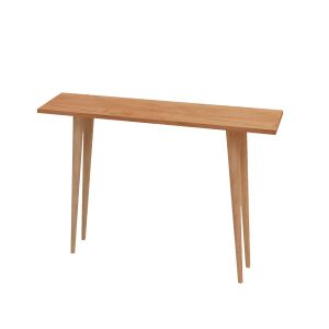 Consola de madera "desidero" - 100 x 30 x 74 cm - marrón
