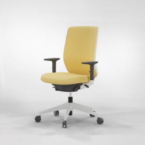 Actiu trim silla  ergonomica white sunshine - 3d, sin cabezal