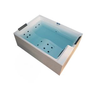 Bañera hidromasaje exterior nimbus deluxe pure 190 x 140 cm, 2 pers.