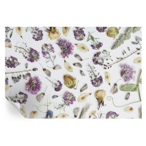 Papel pintado autoadhesivo flores secas 104x152 tulup
