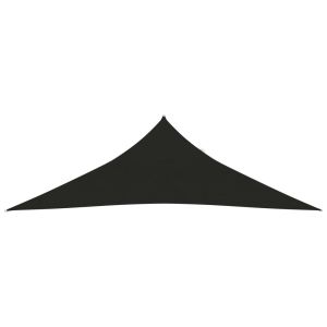 Vela de sombra 160 g/m² negra 2,5 x 2,5