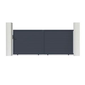 Pack puerta corredera automática eiger 4m h.160cm + motor tanker c600