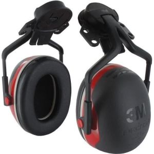 Par de orejeras 3m™ peltor™ modelo x3 con accesorio p5e, para auriculares p