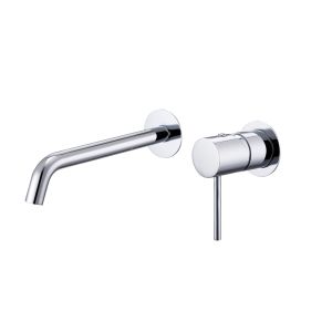 Grifo de lavabo empotrado monomando serie monza – cromo