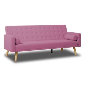 Nalui sofá cama one dots rosa