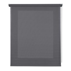 Estor translúcido estores enrollables para ventanas gris 140x180 cm
