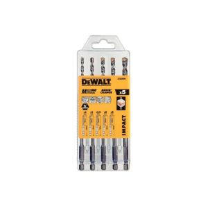 Cofre de 5 brocas multi-materiales de impacto Dewalt dt60099-qz ø 4,5,5.5,6
