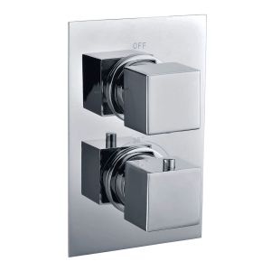Kibath grifo empotrado de ducha (solo grifo) termostático abel cromo