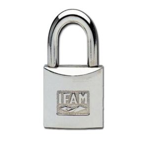 Candado de níquel z-45 con llaves iguales ifam