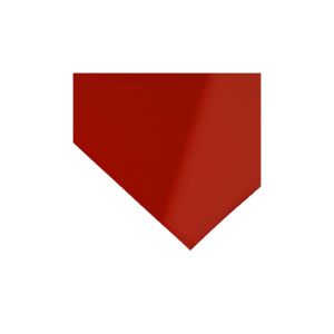 Rojo - lona de PVC de 2,5m ancho rollo