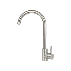 Nettlife grifo de cocina plateada 23.5x4.1