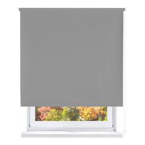 Home mercury- estor enrollable opaco, blackout  (gris,90x180cm)