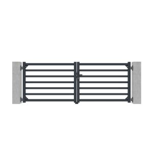 Puerta batiente de aluminio 3m antelao h.110cm